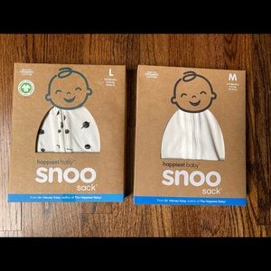 Snoo Sack - 2 swaddles Medium and Large